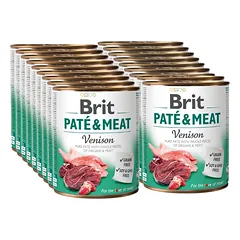 BRIT PATE & MEAT VENISON 18x800g