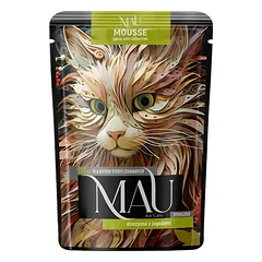 Mau Mus – elniena su uogomis, skirta kastruotam katinui, 85 g
