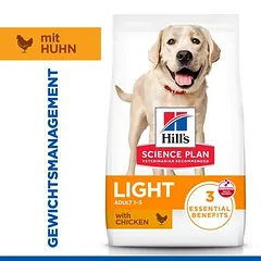 Hill's Science Plan Adult Light Large Breed su vištiena, sausas maistas šunims — 3 nuotrauka