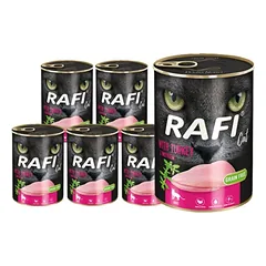 DOLINA NOTECI RAFI Cat adult su kalakutiena suaugusioms katėms 12x400 g