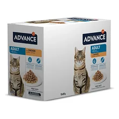ADVANCE Wet Adult Chicken 85G*12vnt — 5 nuotrauka