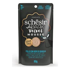 Schesir After Dark Velvet Mousse drėgnas maistas katėms 12 x 80 g — 5 nuotrauka