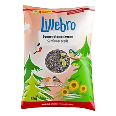 Lillebro saulėgrąžos, lesalas paukščiams, 5 kg — 2 nuotrauka