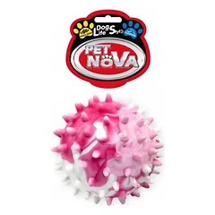 PETNOVA žaislas spygliuotas guminis kamuolys 6.5cm (plūduriuoja) 2vnt