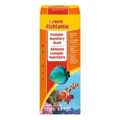 Sera akvariumo priežiūros priemonė Fishtamin, 15 ml
