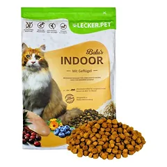 Lyra Pet Lecker.Pet® Balu's Indoor su paukštiena, sausas pilnavertis maistas katėms, 10 kg — 2 nuotrauka