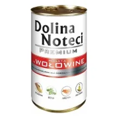 Konservai šunims su jautiena Dolina Noteci Premium 400 g
