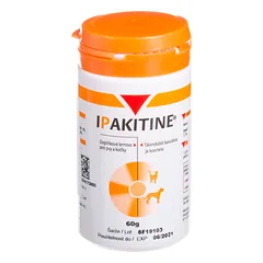 VETOQUINOL Ipakitine vitaminų preparatas, palaikantis inkstų funkciją katėms ir šunims, 60g