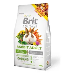 BRIT ANIMALS Rabbit Adult Complete 300g suaugusiems triušiams
