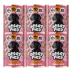 Good Dog Kalakutiena su abrikosais ir bazilikais 6x400g