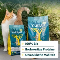 Yarrah Bio su ekologiška vištiena, sausas maistas katėms, 1,5 - 2,9 kg — 4 nuotrauka
