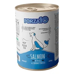 Forza10 Maintenance Salmon And Rice drėgnas maistas suaugusiems šunims, 400 g