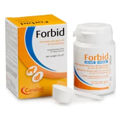 Candioli Forbid papildai esant koprofagijai šunims ir katėms, 50 g