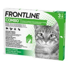 Frontline Combo antiparazitinis užlašinamasis tirpalas katėms ir šeškams - Pet24 photo