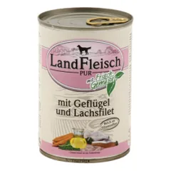 LandFleisch konservai šunims su paukštiena ir lašiša, 400 g photo