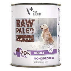 VETEXPERT Raw Paleo Antis/Duck Adult Can 800g