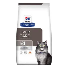 Hill's Prescription Diet Feline l/d Hepatic sausas maistas katėms - Pet24