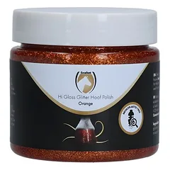 Excellent Horse Hi Gloss blizgus kanopų lakas, oranžinis 150 ml