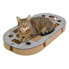 Canadian Cat Company Katzenspielplatz PLAYPLATE Felty mit Kratzpappe