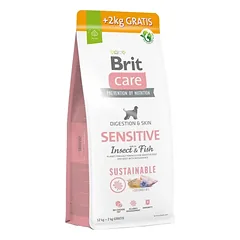 Brit Care Insect & Fish sausas maistas šunims 12+2kg