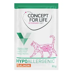 Concept for Life Veterinary Diet Hypoallergenic su lašiša, drėgnas maistas katėms — 2 nuotrauka