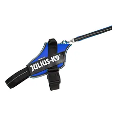 Julius - K9 Powair pavadėlis - lengvas pavadėlis šunims, Neonowy żółty / Large — 2 nuotrauka