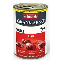 Animonda GranCarno Adult Beef: konservai šunims su šviežia jautiena, 400 g — 3 nuotrauka