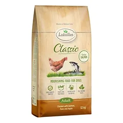 Lukullus Classic su vištiena ir lašiša, sausas maistas šunims, > 10 kg — 4 nuotrauka