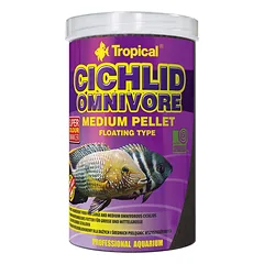 Tropical Cichlid Omnivore Medium Pellet granuliuotas maistas visaėdžiams ciklidams 1000 ml