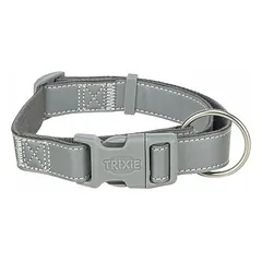 Trixie Dog Premium Reflect Collar S-M 30-45 cm / 20 mm Graphite