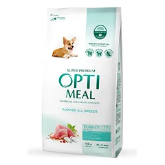 OPTIMEAL™ sausas pašaras visų veislių šuniukams su kalakutiena