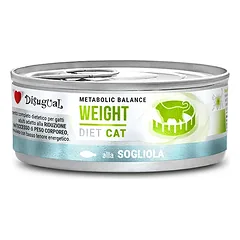 Disugual drėgnas drėgnas kačių maistas Veterinary WEIGHT Sola (suaugusiems) 85 g