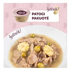 Delickcious tuno sriuba katėms su kukurūzais ir žirneliais, 80 g — 2 nuotrauka