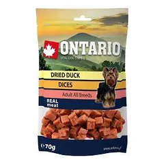 Skanėstai šunims - Ontario šunų ančių kauliukai, maži, 70 g.