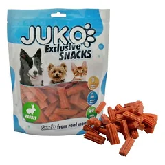 Juko skanėstas triušienos pagaliukai mini 70g, 70 g parduotuvėje e-zoo.lt