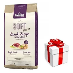 Bosch Soft Senior Goat & Potato 12,5 kg + STAIGMENA ŠUNIUI