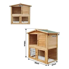 Lionto triušidė NatureLodge, L 98 x B 54 x H 100 cm — 4 nuotrauka