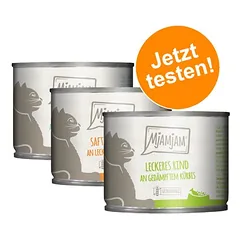 MjAMjAM mišrus rinkinys, drėgnas maistas katėms 36 x 200 g