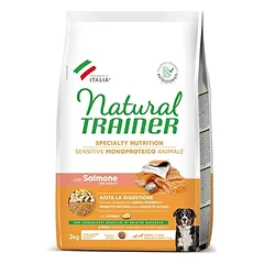 Natural Trainer Sensitive Adult Medium/Maxi sausas maistas šunims su lašiša