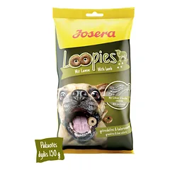 Josera Loopies Lamb skanėstai šunims su ėriena 150g