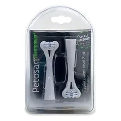 Replacement heads for the Silent Power Toothbrush for small and medium dogs photo