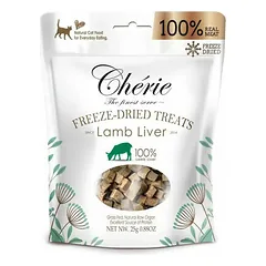 Cherie Cat Freeze-Dried Treats Lamb Liver 25 g