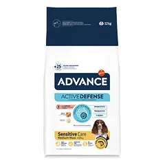 Advance Sensitive Med/max lašiša&ryžiai 12 kg — 2 nuotrauka