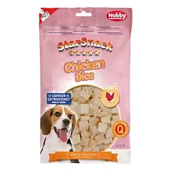 Nobby Starsnack Cicken Dice liofilizuoti 42 g, skanėstai šunims