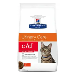 Hill's Prescription Diet Cat C/D Urinary Care Stress su vištiena, veterinarinis maistas katėms 8 kg — 2 nuotrauka