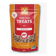 MUSH Treats Freeze-dried Beef 55g skanėstai šunims