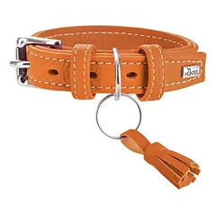 HUNTER antkaklis šunims Cannes, Dydis: XS, Spalva: oranžinė, Kaklo apimtis: 19 - 27 cm, Plotis: 1,8 cm — 2 nuotrauka