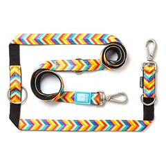 Max&Molly Multi-Leash Summertime - reguliuojamas pavadėlis šunims, įdomus raštas, 200 cm