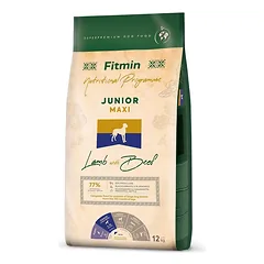 FITMIN Maxi Junior Lamb&Beef 12kg
