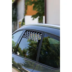KERBL apsauginės grotelės ant automobilio lango, juodos — 3 nuotrauka